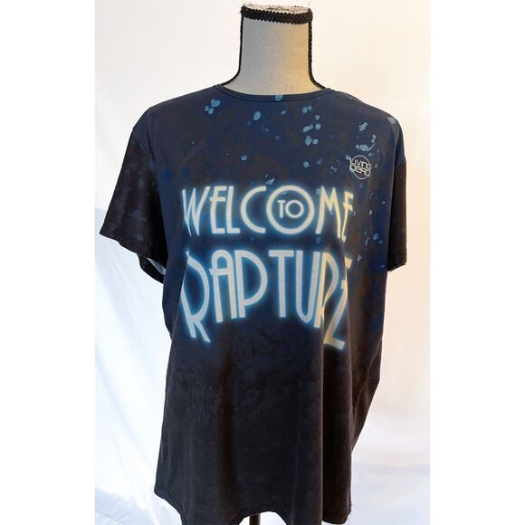 Living Dead Clothing Bioshock Welcome to Rapture T Shirt - Picture 3 of 14